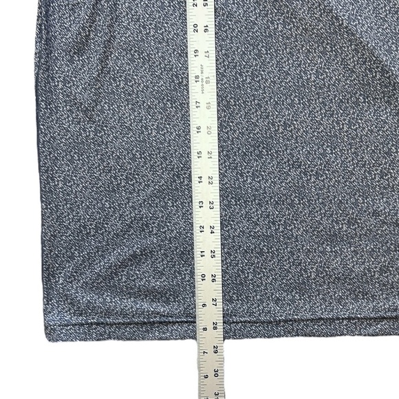 DUNNING GOLF 1/4 Zip Long Sleeve Pullover Heather Blue Stretch DN801613EB sz XL - Picture 4 of 12